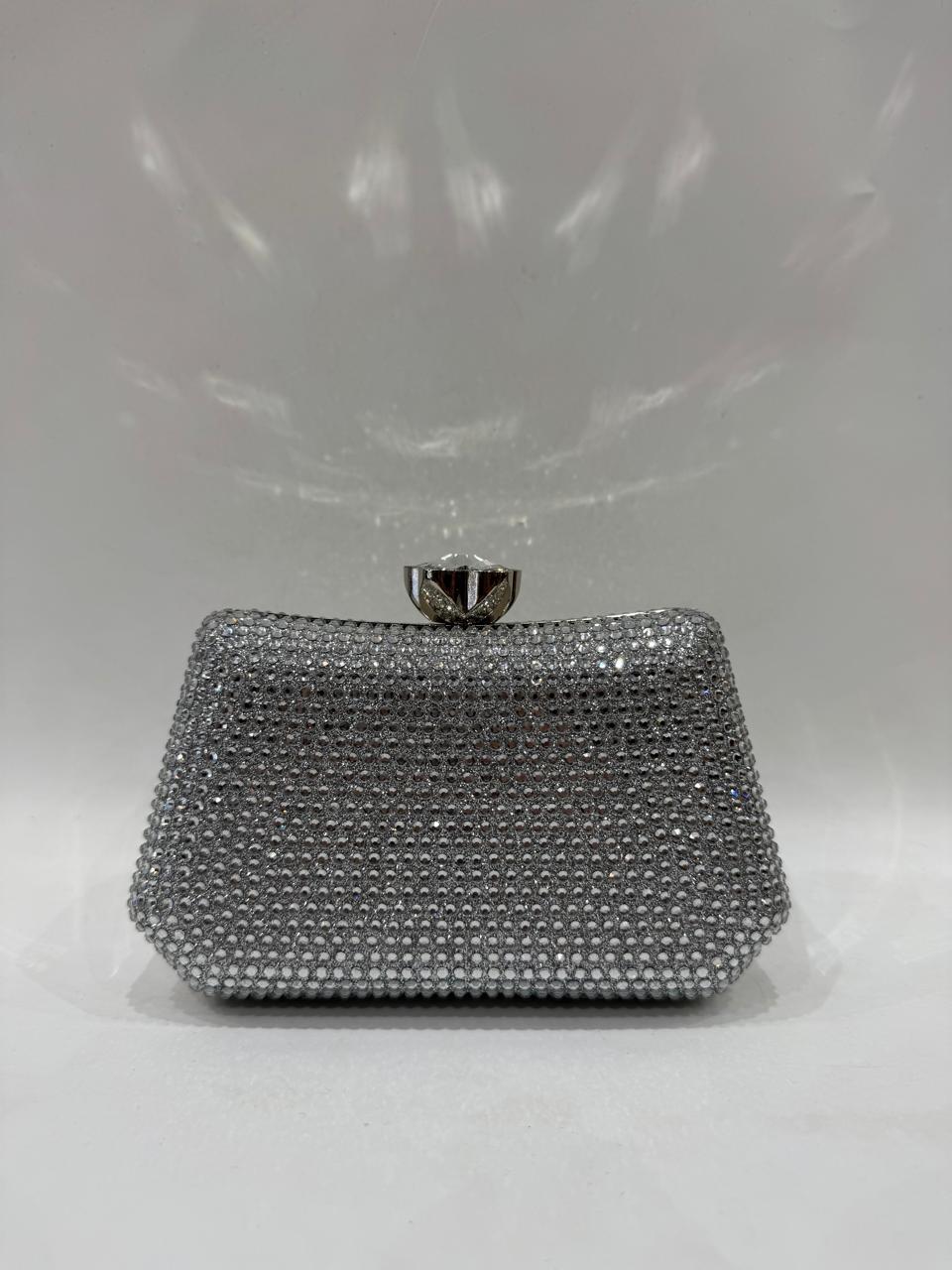 FANCY DIAMOND PEARL PURSE