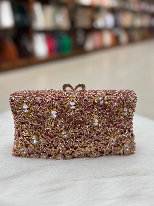 Fancy Diamond Pearl Purse