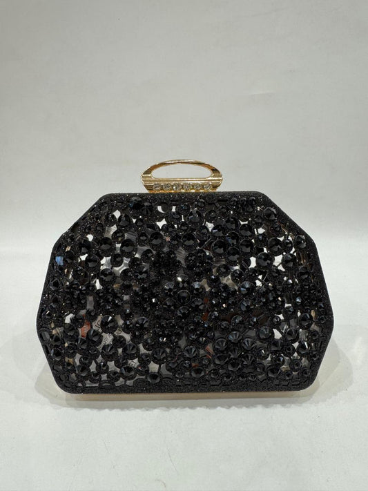 Fancy Diamond Pearl Purse