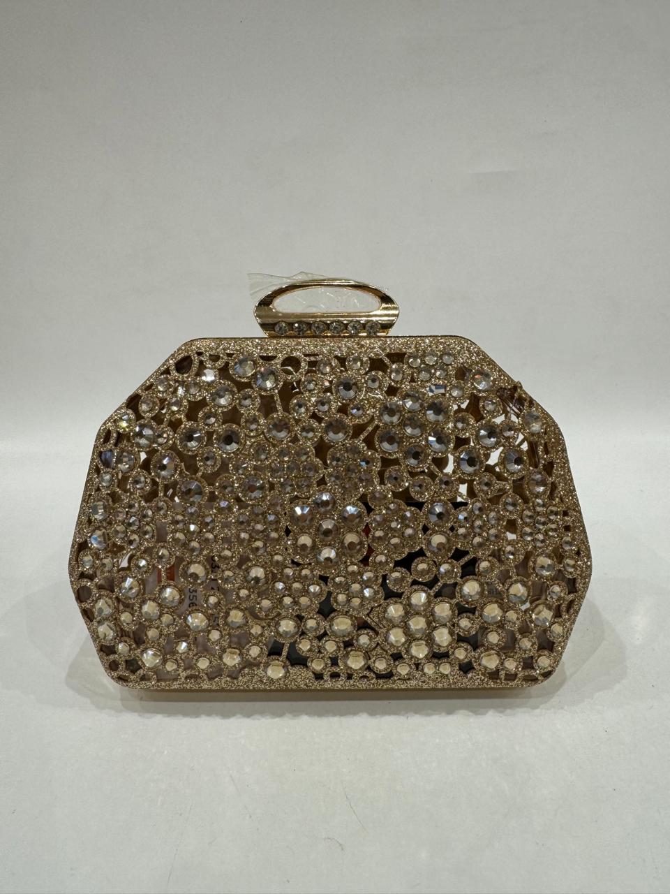 Fancy Diamond Pearl Purse