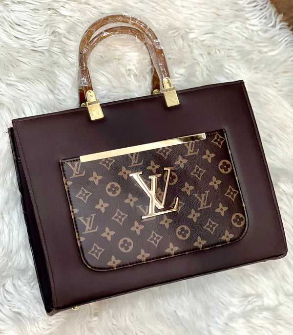 Brown LV handbag
