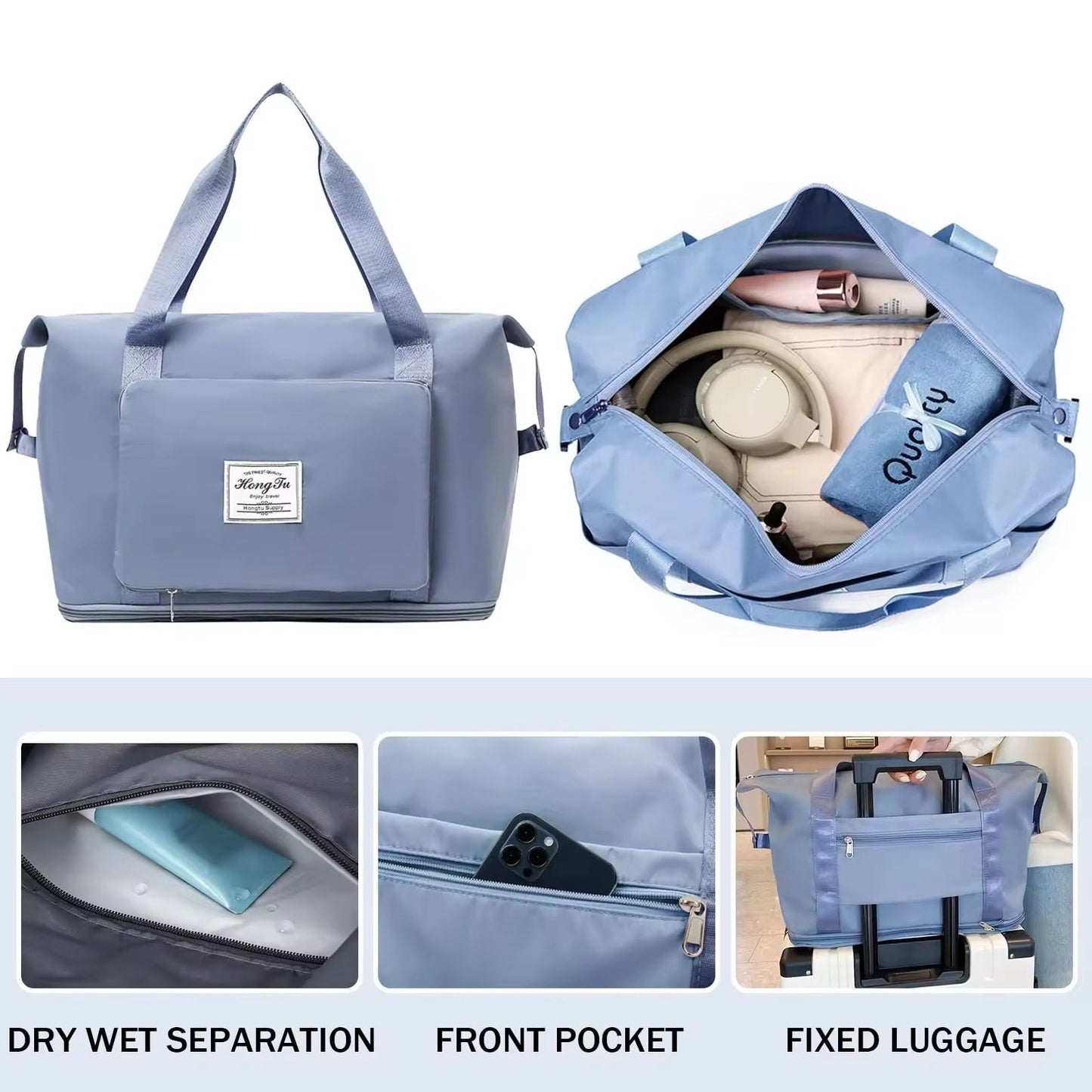 Imported Foldable Girls College & University Bag